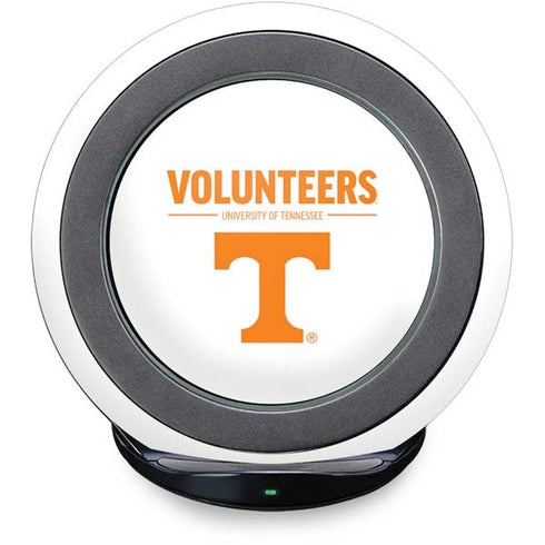 University of Tennessee-Knoxville Volunteers Text Fast Charge Wireless Charging Stand Skin