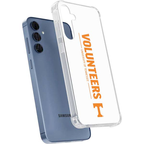University of Tennessee-Knoxville Volunteers Text Galaxy A35 5G Clear Case
