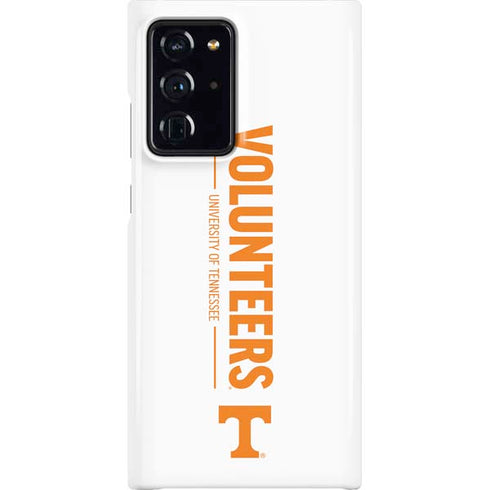 University of Tennessee-Knoxville Volunteers Text Galaxy Cases