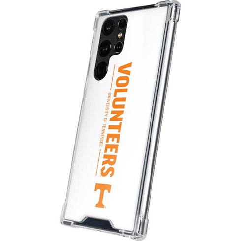 University of Tennessee-Knoxville Volunteers Text Galaxy S23 Ultra Clear Case