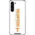 University of Tennessee-Knoxville Volunteers Text Galaxy S24 FE Clear Case
