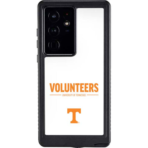 University of Tennessee-Knoxville Volunteers Text Galaxy S24 Ultra Waterproof Case