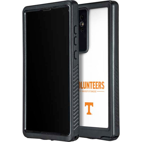 University of Tennessee-Knoxville Volunteers Text Galaxy S24 Ultra Waterproof Case