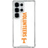 University of Tennessee-Knoxville Volunteers Text Galaxy S26 Ultra Clear Case
