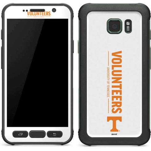 University of Tennessee-Knoxville Volunteers Text Galaxy S7 Active Skin