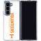University of Tennessee-Knoxville Volunteers Text Galaxy Z Fold5 5G Clear Case