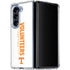 University of Tennessee-Knoxville Volunteers Text Galaxy Z Fold5 5G Clear Case