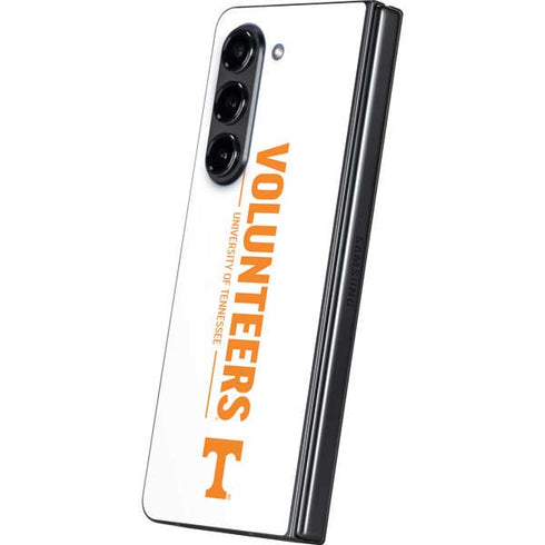 University of Tennessee-Knoxville Volunteers Text Galaxy Z Fold5 5G Skin