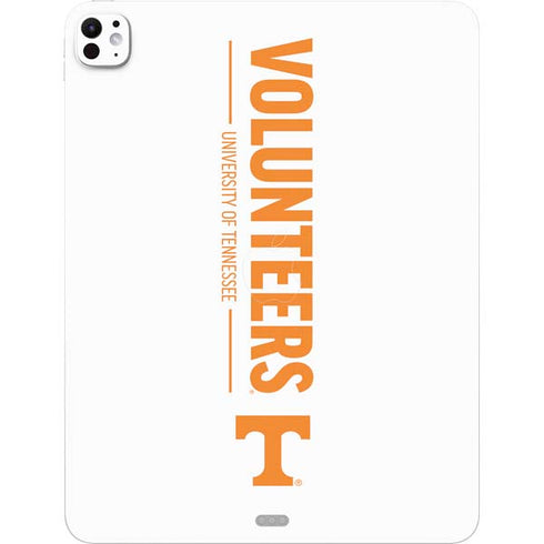 University of Tennessee-Knoxville Volunteers Text iPad Pro 13in M4 (2024) Skin