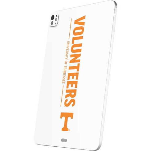 University of Tennessee-Knoxville Volunteers Text iPad Pro 13in M4 (2024) Skin