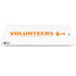 University of Tennessee-Knoxville Volunteers Text iPad Pro 13in M4 (2024) Skin