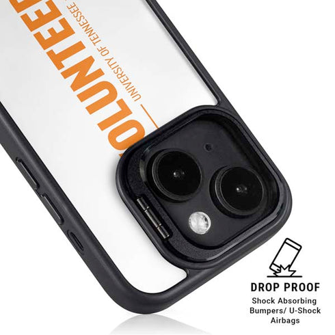 University of Tennessee-Knoxville Volunteers Text iPhone 14 Plus Kickstand Case