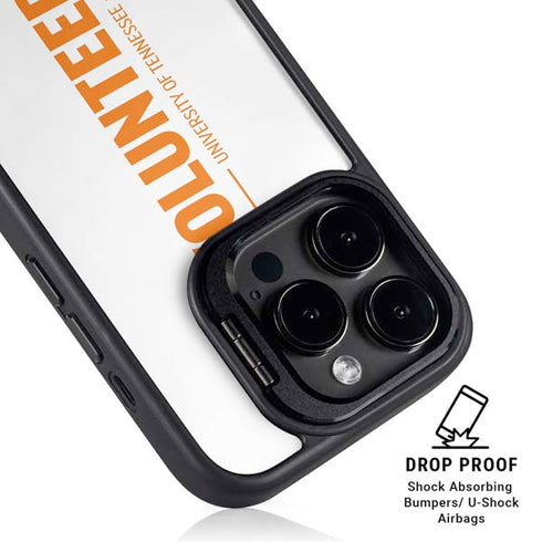 University of Tennessee-Knoxville Volunteers Text iPhone 14 Pro Kickstand Case
