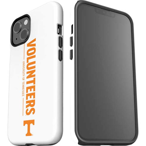 University of Tennessee-Knoxville Volunteers Text iPhone 15 Impact Case