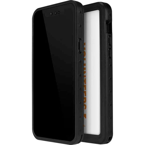 University of Tennessee-Knoxville Volunteers Text iPhone 15 Plus Waterproof Case