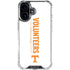 University of Tennessee-Knoxville Volunteers Text iPhone 16 Clear Case