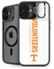 University of Tennessee-Knoxville Volunteers Text iPhone 16 Plus Kickstand Case