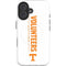 University of Tennessee-Knoxville Volunteers Text iPhone 16 Plus Magsafe Impact Case
