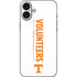 University of Tennessee-Knoxville Volunteers Text iPhone 16 Plus Skin