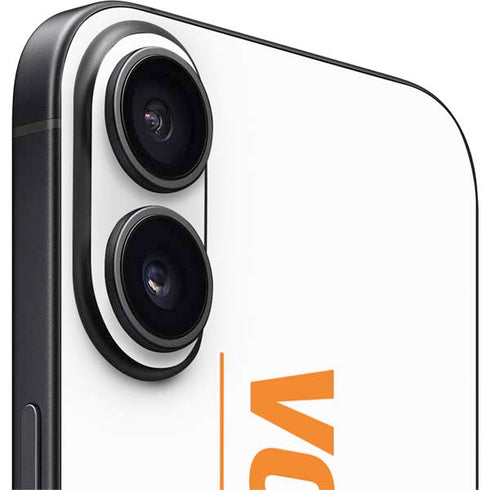 University of Tennessee-Knoxville Volunteers Text iPhone 16 Plus Skin
