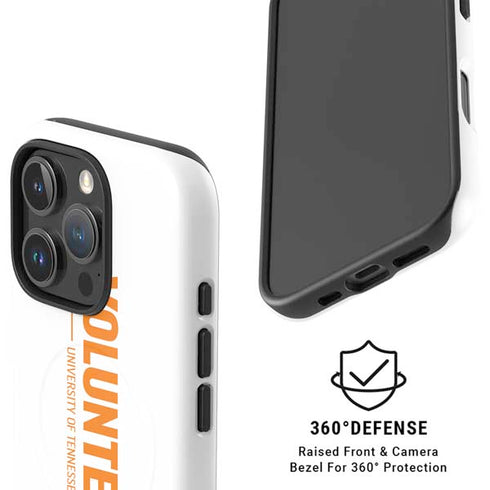 University of Tennessee-Knoxville Volunteers Text iPhone 16 Pro Max Magsafe Impact Case
