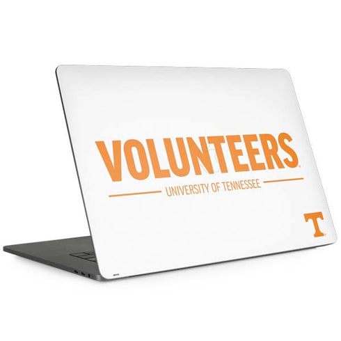 University of Tennessee-Knoxville Volunteers Text MacBook Skins