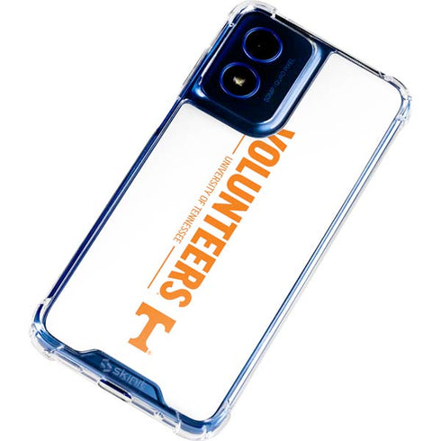 University of Tennessee-Knoxville Volunteers Text Moto G 5G (2024) Clear Case