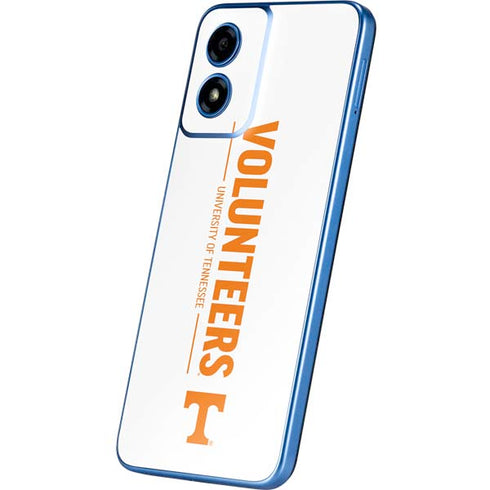 University of Tennessee-Knoxville Volunteers Text Moto G Play 4G (2024) Skin