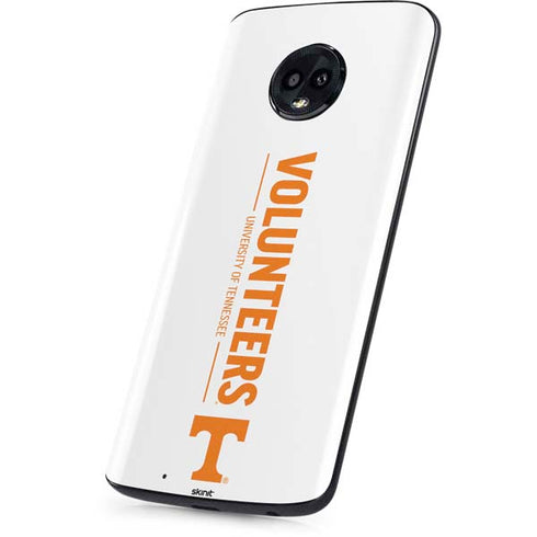 University of Tennessee-Knoxville Volunteers Text Moto G6 Skin
