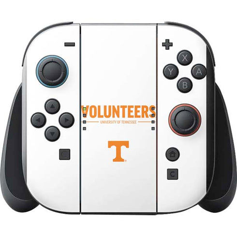 University of Tennessee-Knoxville Volunteers Text Nintendo Switch 2 (2025) with Joy-Con Skin