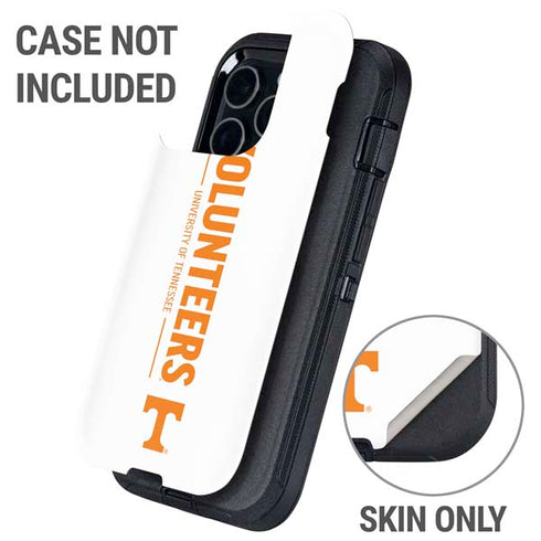 University of Tennessee-Knoxville Volunteers Text Otterbox Defender iPhone Skin