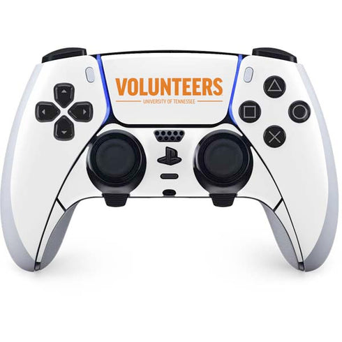 University of Tennessee-Knoxville Volunteers Text PS5 DualSense Edge Pro Controller Skin