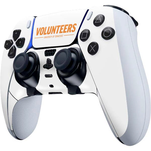 University of Tennessee-Knoxville Volunteers Text PS5 DualSense Edge Pro Controller Skin