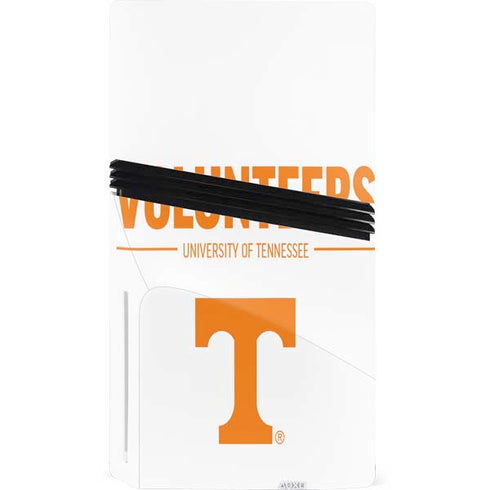 University of Tennessee-Knoxville Volunteers Text PS5 Pro Disk Bundle Skin
