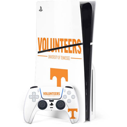 University of Tennessee-Knoxville Volunteers Text PlayStation PS5 Skins