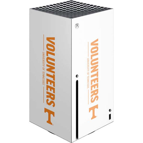 University of Tennessee-Knoxville Volunteers Text Xbox Series X Skins