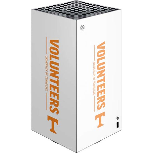 University of Tennessee-Knoxville Volunteers Text Xbox Series X Skins