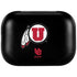 University of Utah Circle and Feather on Black Amazon Echo Buds Skin