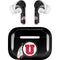 Utah Circle and Feather on Black Apple AirPods Pro Skin