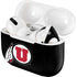 Utah Circle and Feather on Black Apple AirPods Pro Skin