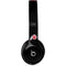 Utah Circle and Feather on Black Beats Solo 2 Wired Skin