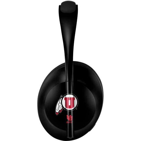 Utah Circle and Feather on Black Bose Noise Cancelling Headphones 700 Skin