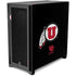 Utah Circle and Feather on Black Corsair 4000D Tempered Glass Mid-Tower ATX Case Skin