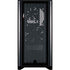 Utah Circle and Feather on Black Corsair 4000D Tempered Glass Mid-Tower ATX Case Skin