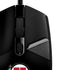 University of Utah Circle and Feather on Black G203 Prodigy RGB Wired Gaming Mouse Skin