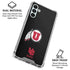 Utah Circle and Feather on Black Galaxy A13 5G Clear Case