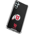 Utah Circle and Feather on Black Galaxy A14 5G Clear Case