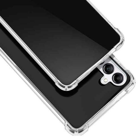 Utah Circle and Feather on Black Galaxy A14 5G Clear Case