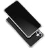 University of Utah Circle and Feather on Black Galaxy A15 5G Clear Case