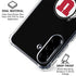 University of Utah Circle and Feather on Black Galaxy A36 5G Clear Case